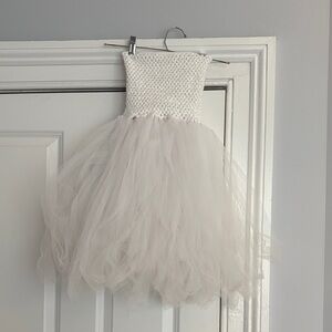 White Tulle Dress